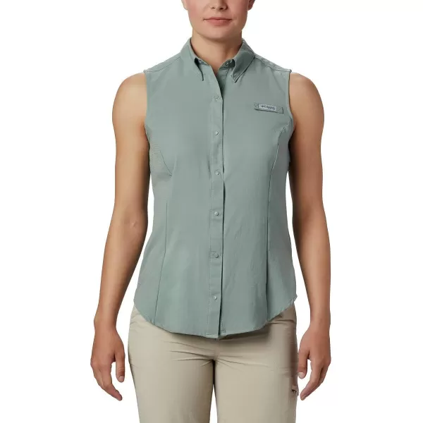 imageColumbia Womens Tamiami Sleeveless ShirtLight Lichen