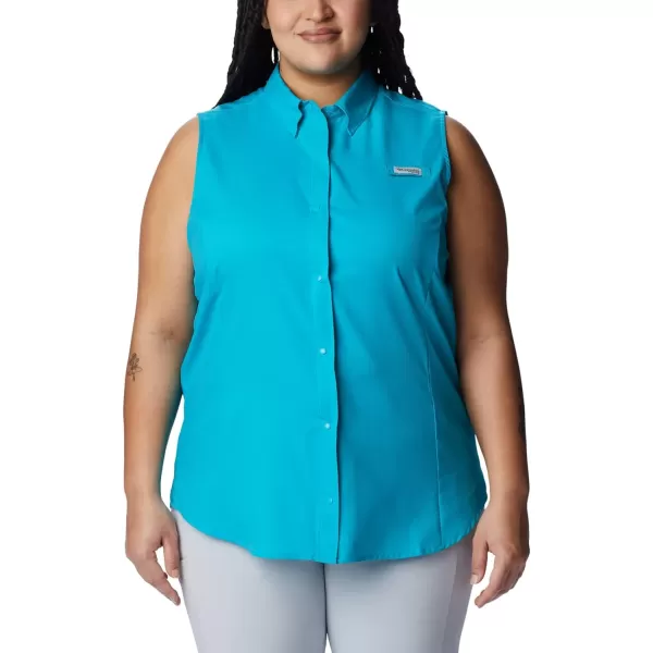 imageColumbia Womens Tamiami Sleeveless ShirtOcean Teal
