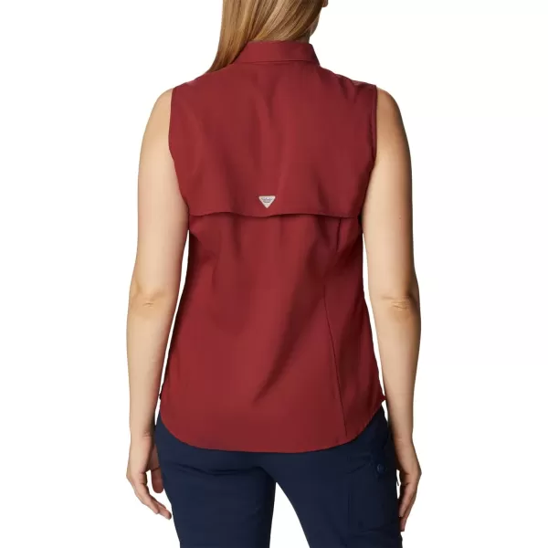 imageColumbia Womens Tamiami Sleeveless ShirtRed Jasper