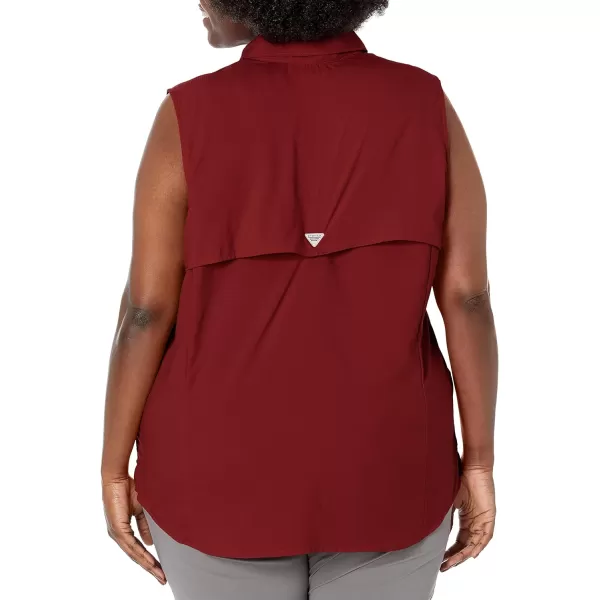 imageColumbia Womens Tamiami Sleeveless ShirtRed Jasper