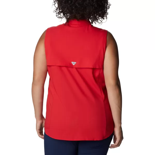 imageColumbia Womens Tamiami Sleeveless ShirtRed Spark