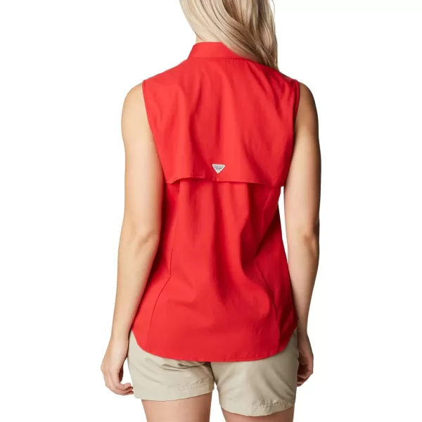 imageColumbia Womens Tamiami Sleeveless ShirtRed Spark