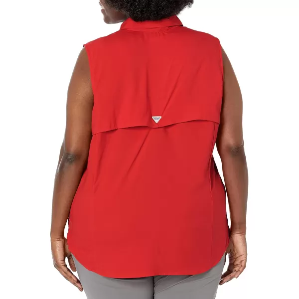 imageColumbia Womens Tamiami Sleeveless ShirtRed Spark