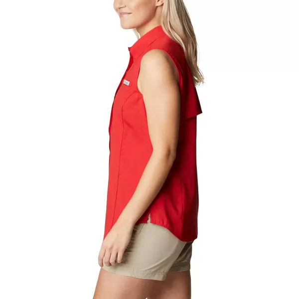 imageColumbia Womens Tamiami Sleeveless ShirtRed Spark