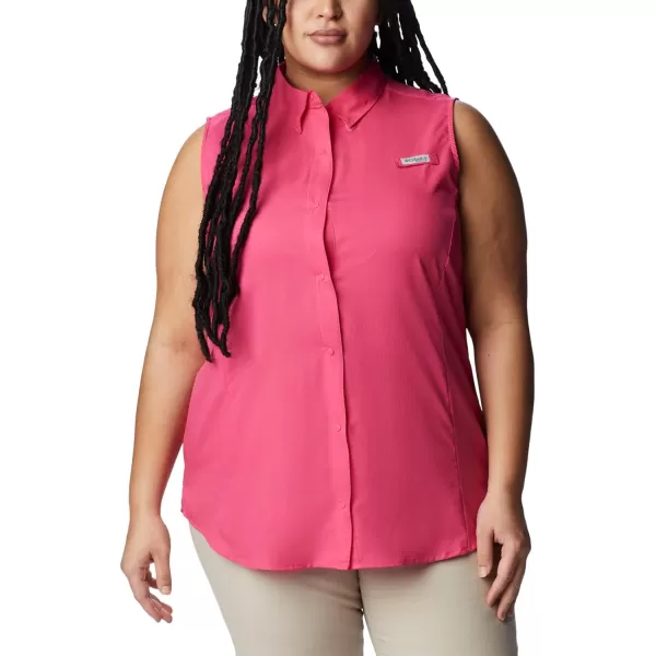 imageColumbia Womens Tamiami Sleeveless ShirtUltra Pink