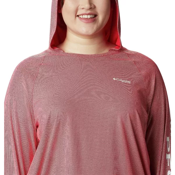 imageColumbia Womens Tidal Deflector HoodieRed Lily