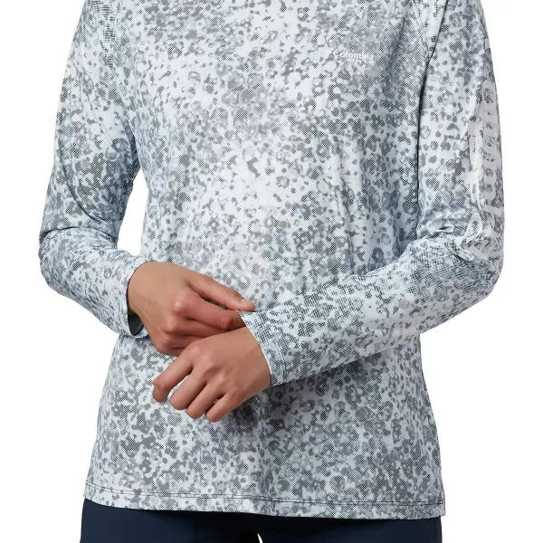 imageColumbia Womens Tidal Deflector Long SleeveCollegiate Navy Bubbles Print