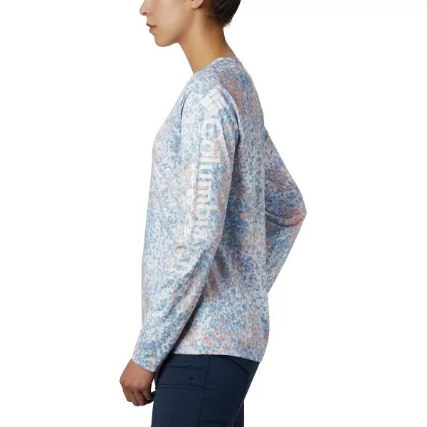 imageColumbia Womens Tidal Deflector Long SleeveStormy Blue Bubbles Print