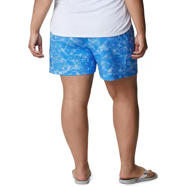 imageColumbia Womens Tidal Ii ShortHarbor Blue Contour Fish