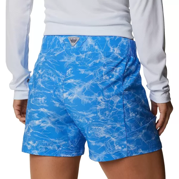 imageColumbia Womens Tidal Ii ShortHarbor Blue Contour Fish