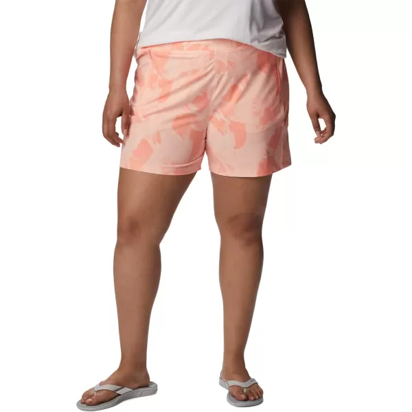 imageColumbia Womens Tidal Ii ShortTiki PinkAuroras Print