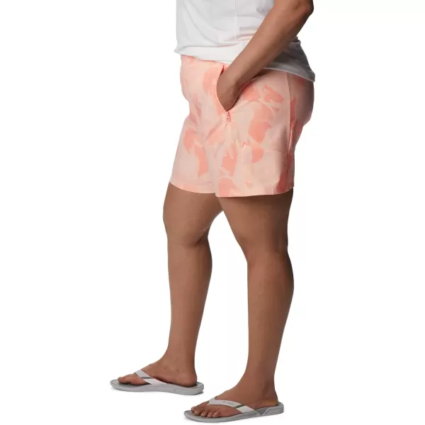 imageColumbia Womens Tidal Ii ShortTiki PinkAuroras Print