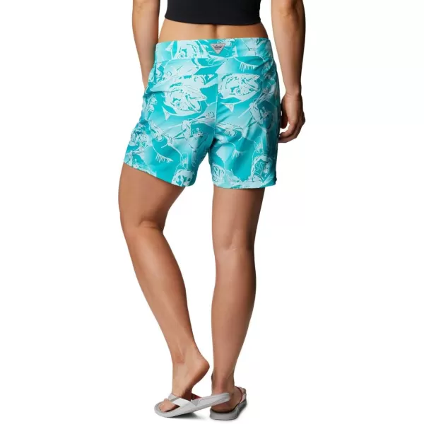imageColumbia Womens Tidal Ii ShortTropic Water Fish Frenzy Print
