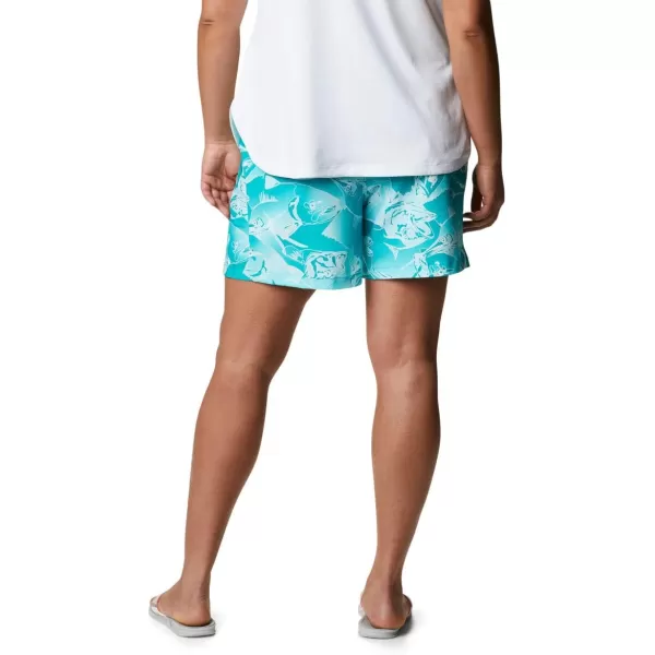 imageColumbia Womens Tidal Ii ShortTropic Water Fish Frenzy Print