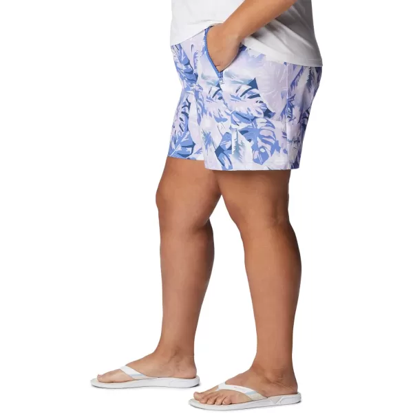 imageColumbia Womens Tidal Ii ShortViolet Sea Philo Palms