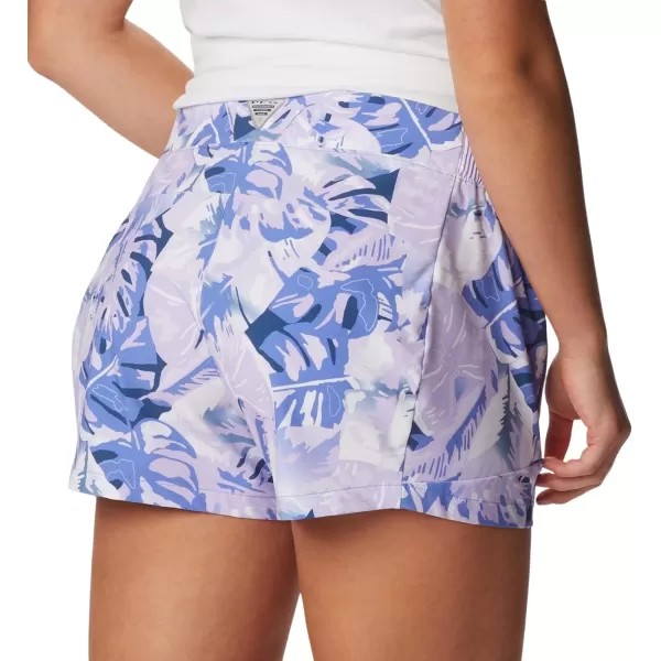 imageColumbia Womens Tidal Ii ShortViolet Sea Philo Palms