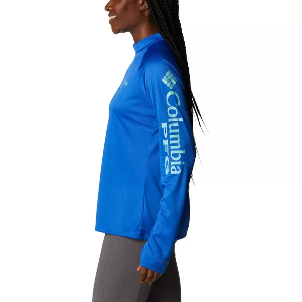 imageColumbia Womens Tidal Tee 14 ZipBlue MacawGulf Stream Logo