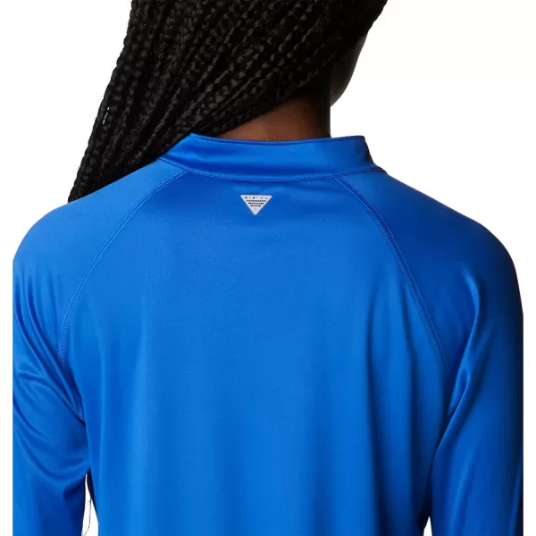 imageColumbia Womens Tidal Tee 14 ZipBlue MacawGulf Stream Logo