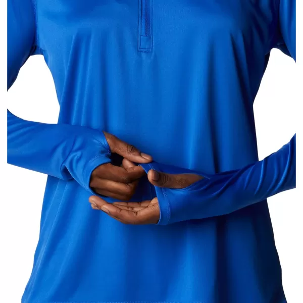 imageColumbia Womens Tidal Tee 14 ZipBlue MacawGulf Stream Logo