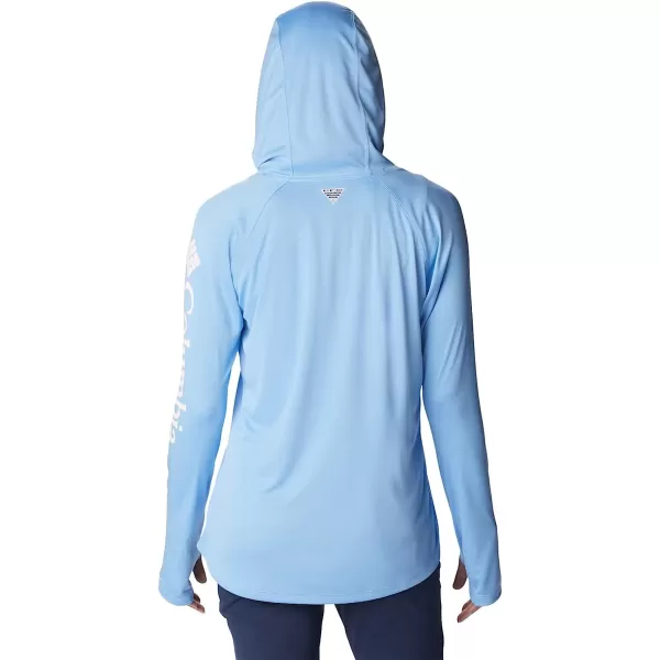 imageColumbia Womens Tidal Tee HoodieAgateSatin Pink Logo