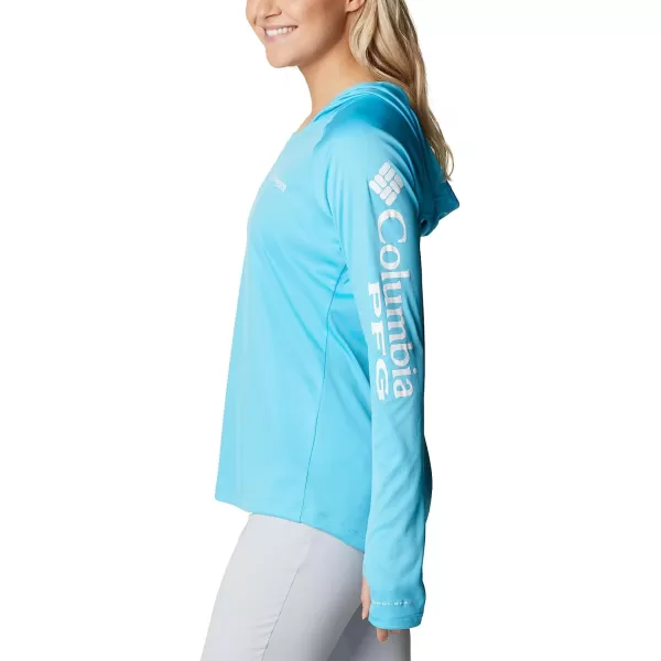 imageColumbia Womens Tidal Tee HoodieAtollWhite Logo