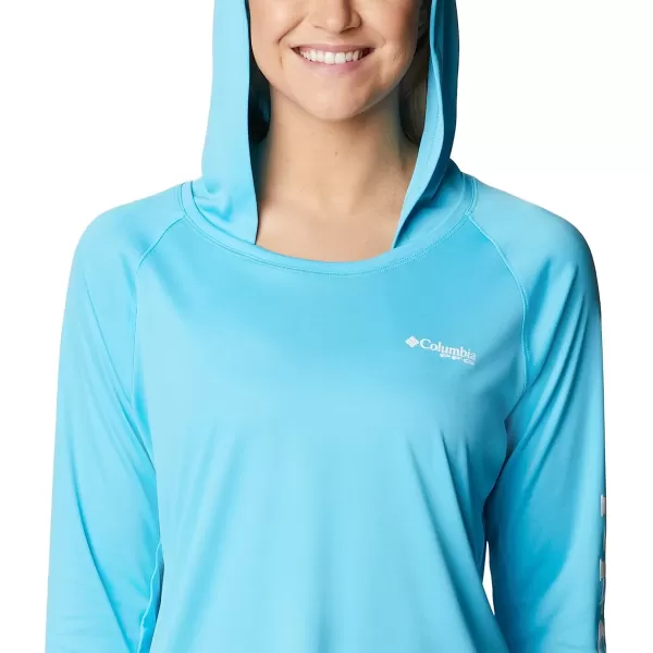 imageColumbia Womens Tidal Tee HoodieAtollWhite Logo