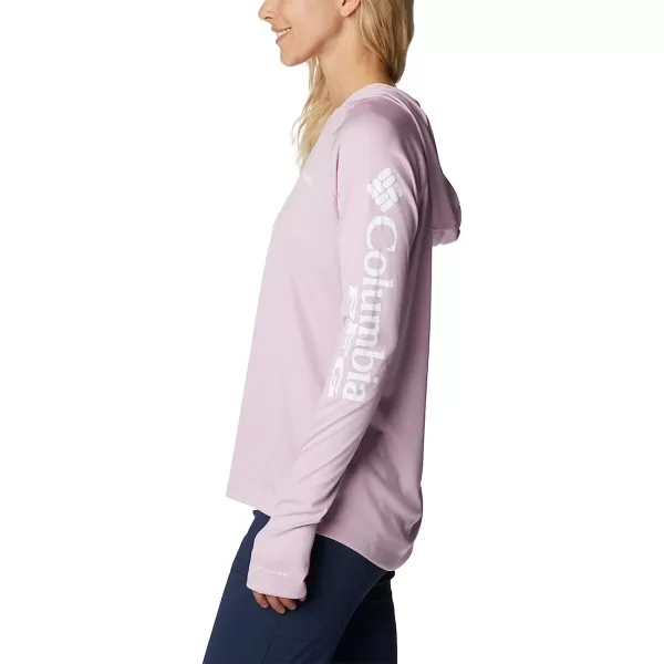imageColumbia Womens Tidal Tee HoodieAuraWhite Logo
