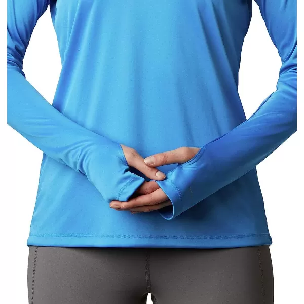 imageColumbia Womens Tidal Tee HoodieAzure BlueAir Logo
