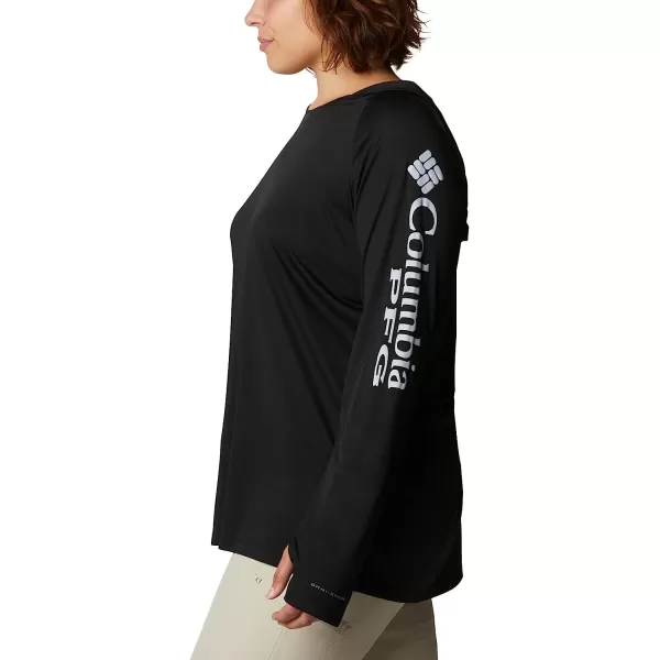 imageColumbia Womens Tidal Tee HoodieBlackCirrus Grey Logo