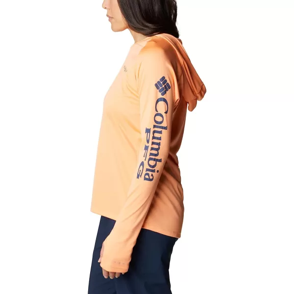 imageColumbia Womens Tidal Tee HoodieBright NectarCarbon Logo