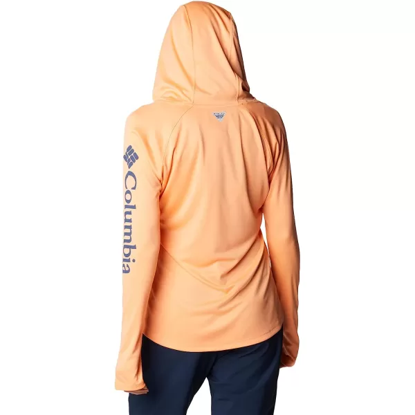 imageColumbia Womens Tidal Tee HoodieBright NectarCarbon Logo