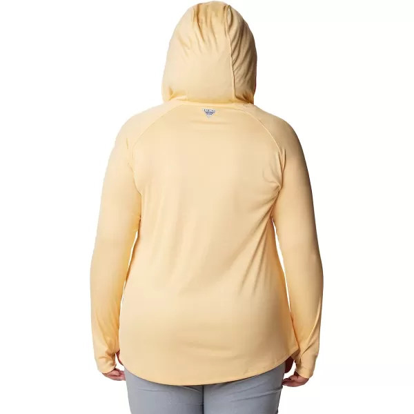 imageColumbia Womens Tidal Tee HoodieCocoa ButterWhite Logo