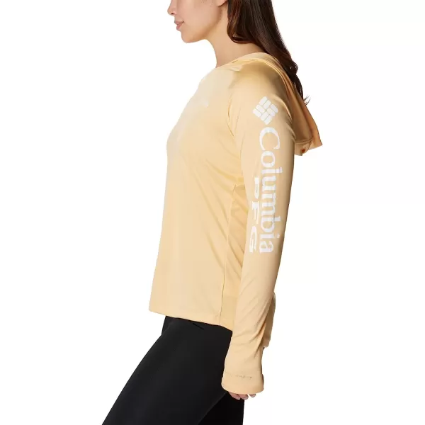 imageColumbia Womens Tidal Tee HoodieCocoa ButterWhite Logo
