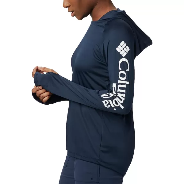 imageColumbia Womens Tidal Tee HoodieCollegiate NavyWhite Logo