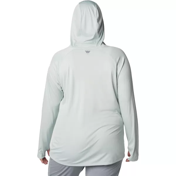 imageColumbia Womens Tidal Tee HoodieCool GreenWhite Logo