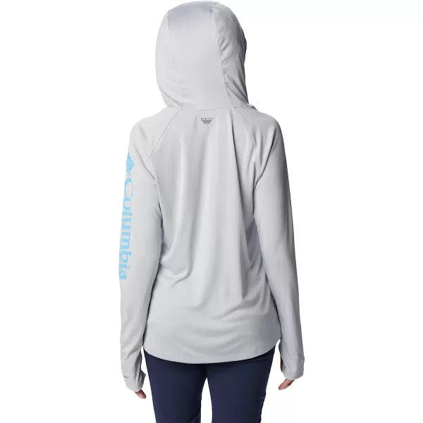 imageColumbia Womens Tidal Tee HoodieCool GreyRiptide Logo