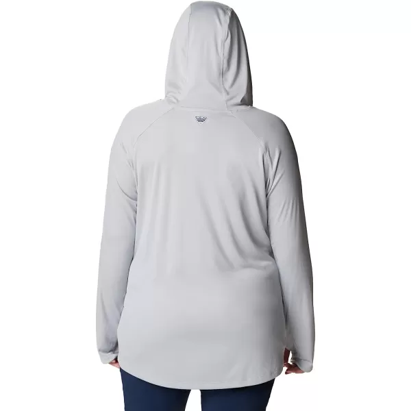 imageColumbia Womens Tidal Tee HoodieCool GreyRiptide Logo