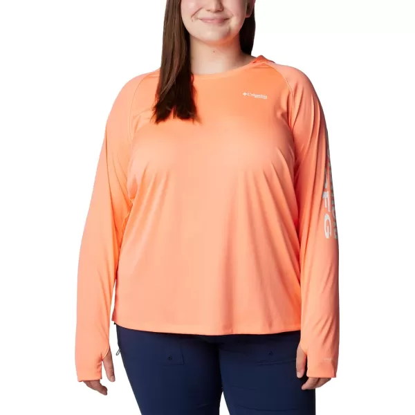 imageColumbia Womens Tidal Tee HoodieCoral GlowWhite Logo