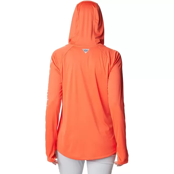imageColumbia Womens Tidal Tee HoodieCorangeLight Coral Logo