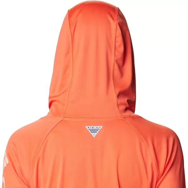 imageColumbia Womens Tidal Tee HoodieCorangeLight Coral Logo