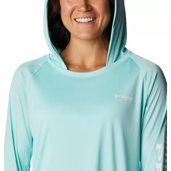imageColumbia Womens Tidal Tee HoodieGulf StreamWhite Logo