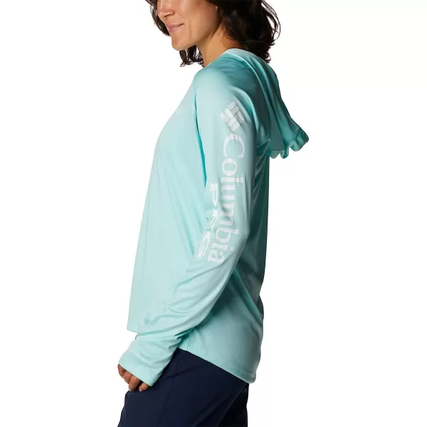 imageColumbia Womens Tidal Tee HoodieGulf StreamWhite Logo