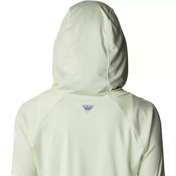 imageColumbia Womens Tidal Tee HoodieLight LimeWhite Logo