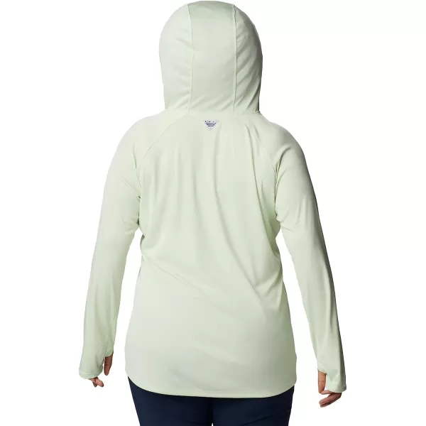 imageColumbia Womens Tidal Tee HoodieLight LimeWhite Logo
