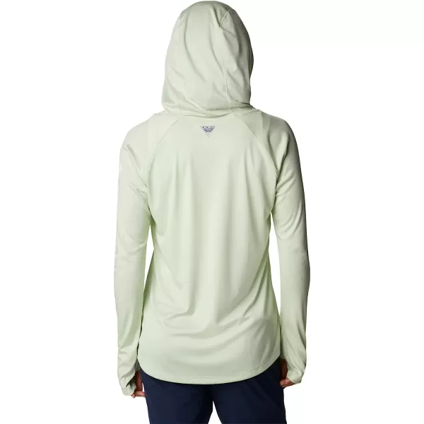 imageColumbia Womens Tidal Tee HoodieLight LimeWhite Logo