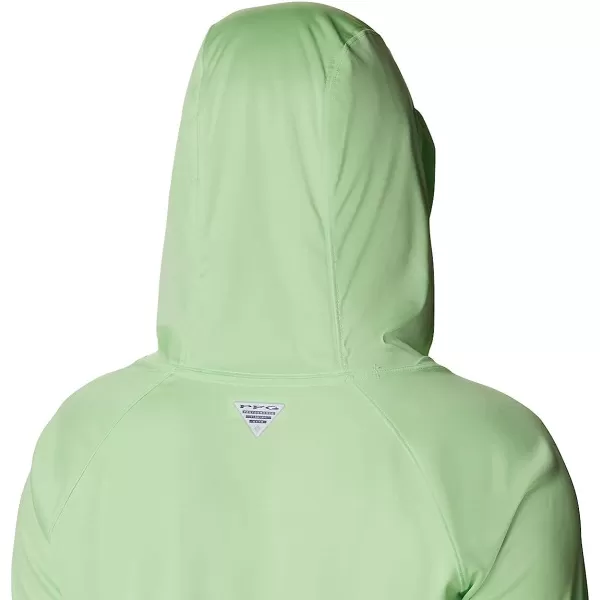 imageColumbia Womens Tidal Tee HoodieLime GlowWhite Logo