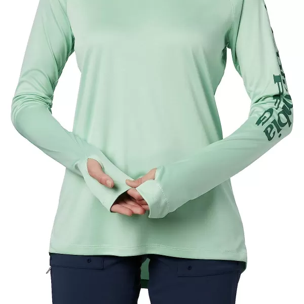 imageColumbia Womens Tidal Tee HoodieNew MintWaterfall Logo