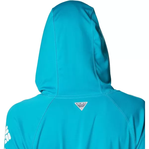 imageColumbia Womens Tidal Tee HoodieOcean TealWhite Logo