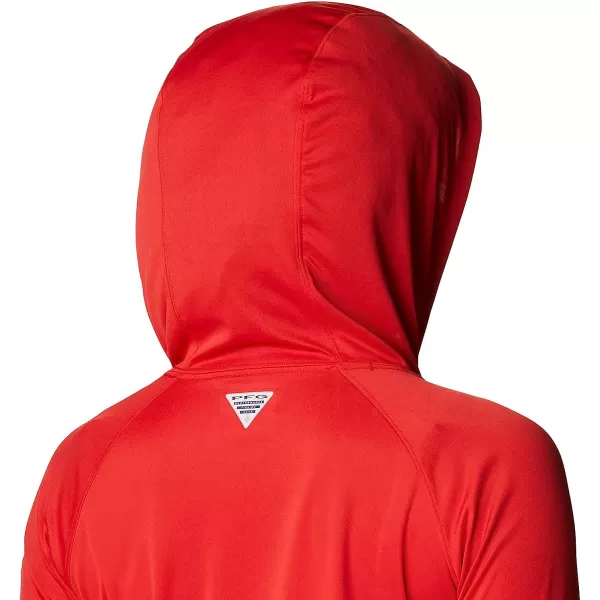 imageColumbia Womens Tidal Tee HoodieRed SparkWhite Logo