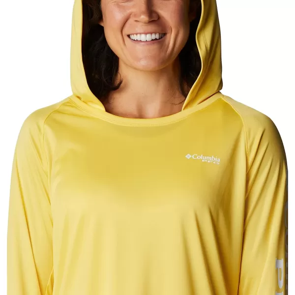 imageColumbia Womens Tidal Tee HoodieSun GlowWhite Logo